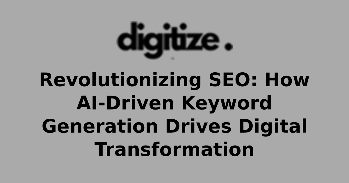 Illustration of an AI keyword research dashboard grouping search queries into intent-based topic clusters