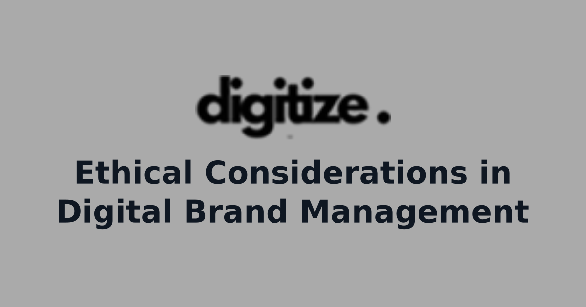 Illustration of a brand manager reviewing privacy settings, AI tools, and customer reviews on a dashboard, representing ethical digital brand management
