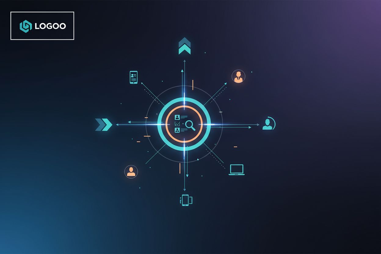 Marketer reviewing audience segments on a dashboard to choose which customer groups a campaign should target